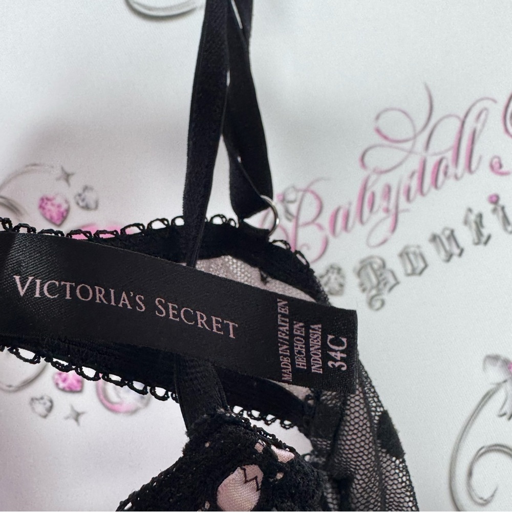 Victoria secret apron sexy little things open back tie up ribbon bow sexy y2k - Picture 5 of 7